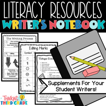Preview of Writer's Notebook Resources for Elementary Writing Workshop