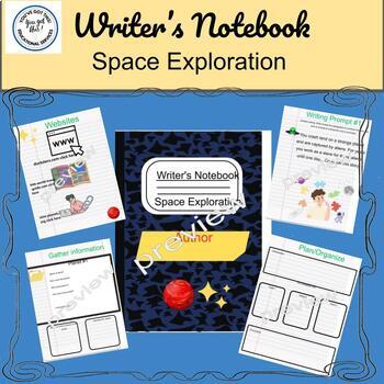 Preview of Writer's Notebook Space Exploration