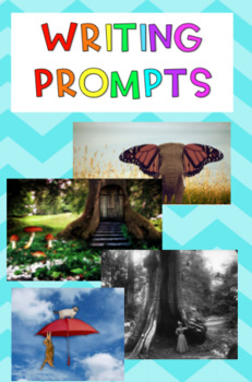 Preview of Writer's Notebook writing prompts {40 pictures included}