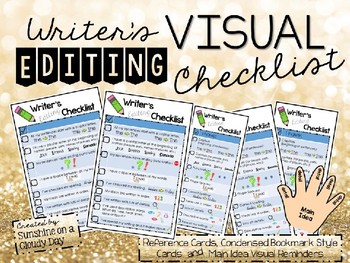 Preview of Writer's Visual Editing Checklist