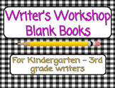 Writer's Workshop Books ~ K-3