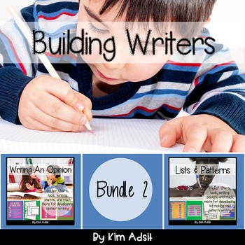 Preview of Writer's Workshop: Building Writers Bundle 2 by Kim Adsit