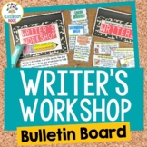 Writers Workshop Bulletin Board- Generating Ideas, Writing