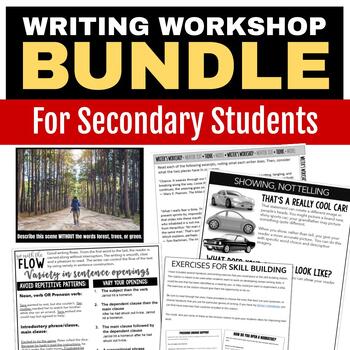 Preview of Writer's Workshop Prompts, Mentor Texts, Writing Activities, Exercises, Stations
