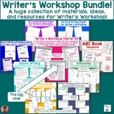 Writer's Workshop Bundle | Writing Tools and Writing Strategies
