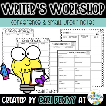 Preview of Writer's Workshop: Conference Notes