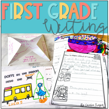 Preview of Writer's Workshop First Grade Writing Bundle
