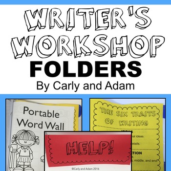 Preview of Writer's Workshop Folder NO PREP