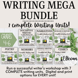 Writer's Workshop MEGA Bundle | 7 Writing Units | Lesson P