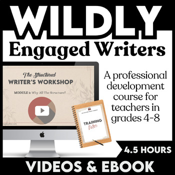 Preview of Writer's Workshop PD Video Training - Lessons and Tools to Engage All Writers