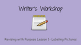 Writer's Workshop- Revision lesson 1