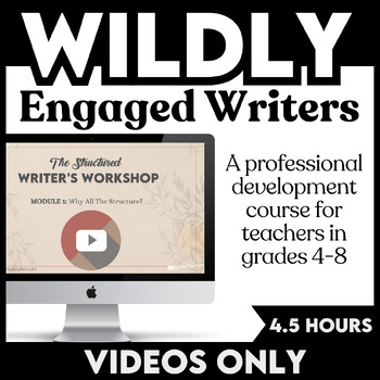 Preview of Writer's Workshop Training - 10 Videos - Writing Lessons & Classroom Management