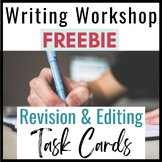 Writer's Workshop Wrap-up Task Cards-- FREEBIE