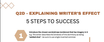 Preview of Writer's effect - 5 Steps to Success