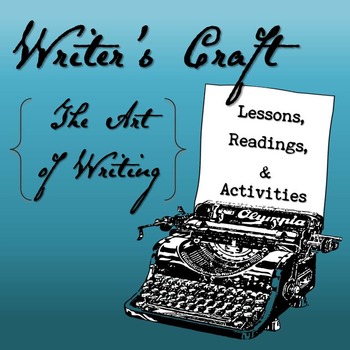 Preview of Author's or Writer's Craft Introductory Unit