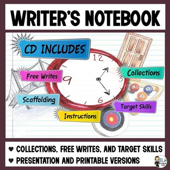 Preview of Distance Learning: Writing from Lists, Free Writing, and Targeted Skill Practice