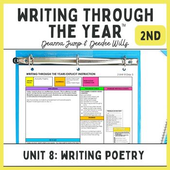 Preview of 2nd Grade Writing Curriculum - Writing Lesson Plans Unit 8 Poetry Writing