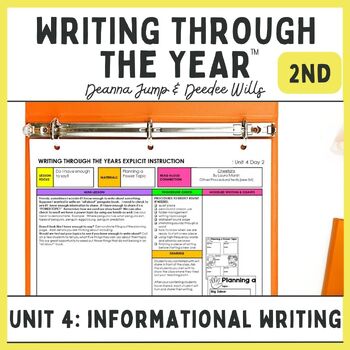 Preview of 2nd Grade Writing Curriculum Writing Lesson Plans #4 Informational Nonfiction