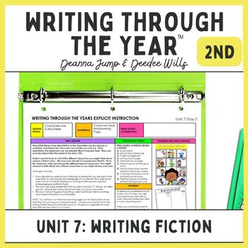 Preview of 2nd Grade Writing Curriculum - Writing Lesson Plans Unit 7 Fiction Writing