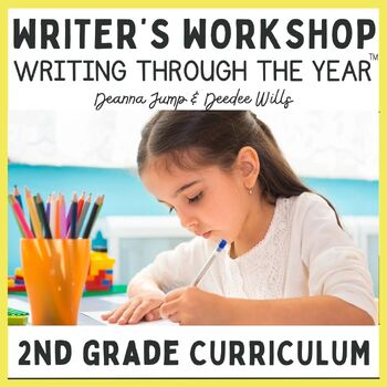 Preview of 2nd Grade Writing Curriculum - Writing Lesson Plans and Units Bundle for Second