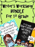 Writer's Workshop BUNDLE for 1st Grade - First 20 Days and