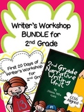 Writer's Workshop BUNDLE for 2nd Grade - First 20 Days and