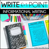 Writers Workshop: Expository, Informational Writing Unit, 