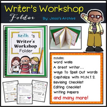 A Writer's Workshop Folder {PK-1}  Writing workshop, Writers workshop  folders, Writer workshop