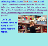 Common Core Aligned Informational and Nonfiction Writing Unit