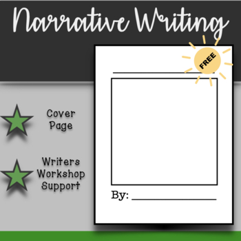 Preview of Writers Workshop | Narrative Writing Cover Page FREEBIE
