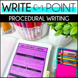 Procedural Writing - How To Writing Unit with Templates, L