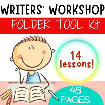 Preview of Writers Workshop lessons for kindergarten with letters and sounds assessment