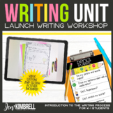 Launching Writers Workshop Kindergarten and First Grade Di