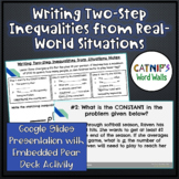 Writing 2-Step Inequalities from Situations