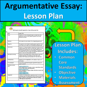 how do you write a 5 paragraph argumentative essay