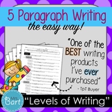 5 Paragraph Essay Writing- EASIEST way to teach kids to or