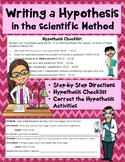 Writing A Hypothesis in the Scientific Method: Lesson, Act