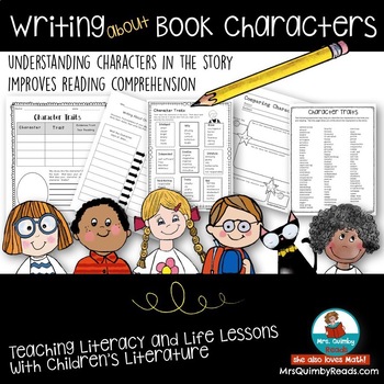 Write About Book Characters | [Traits, Words & Actions] | Improve Comprehension