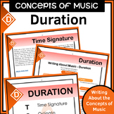 Writing About Duration in Music