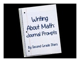 Writing About Math: 60 Journal Prompts for Second Grade
