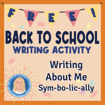 Preview of Writing About Me Symbolically (Similes & Symbols of Me) | Back to School Writing