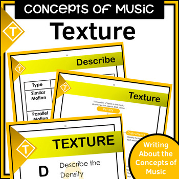 Preview of Writing About Texture in Music