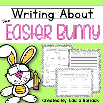Preview of Easter Bunny Writing FREEBIE