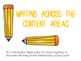 Writing Across the Content Areas Power Point Presentation
