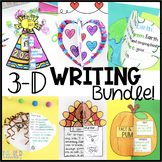 Writing Activities 3D Bundle | Writing Craftivities