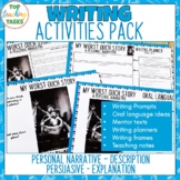 Writing Activities: Recount, Description, Explanation and 