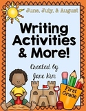 Writing Activities and More: June, July, and August~Grade 1