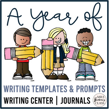 Writing Activities for the WHOLE Year | Writing Templates & Prompts ...