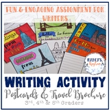 Writing Activity 4th & 5th grade- Postcards and Brochure