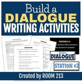 Dialogue Writing Activity with Graphic Organizers & Mentor Texts